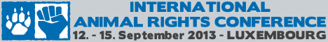 International Animal Rights Conference 2013 in Luxembourg