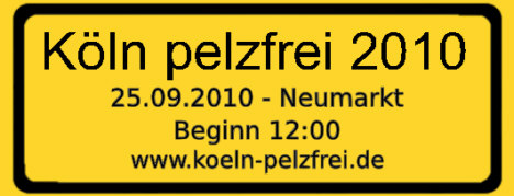 Köln pelzfrei 2010